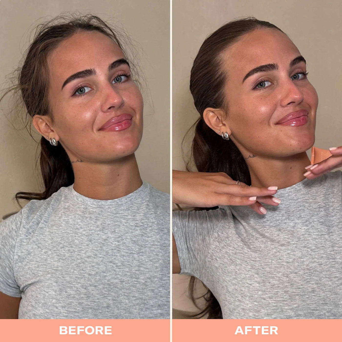 Cactus Fruit 3-in-1 Styling Cream with Taming Wand Desert Peach (Crema Para Cabello)