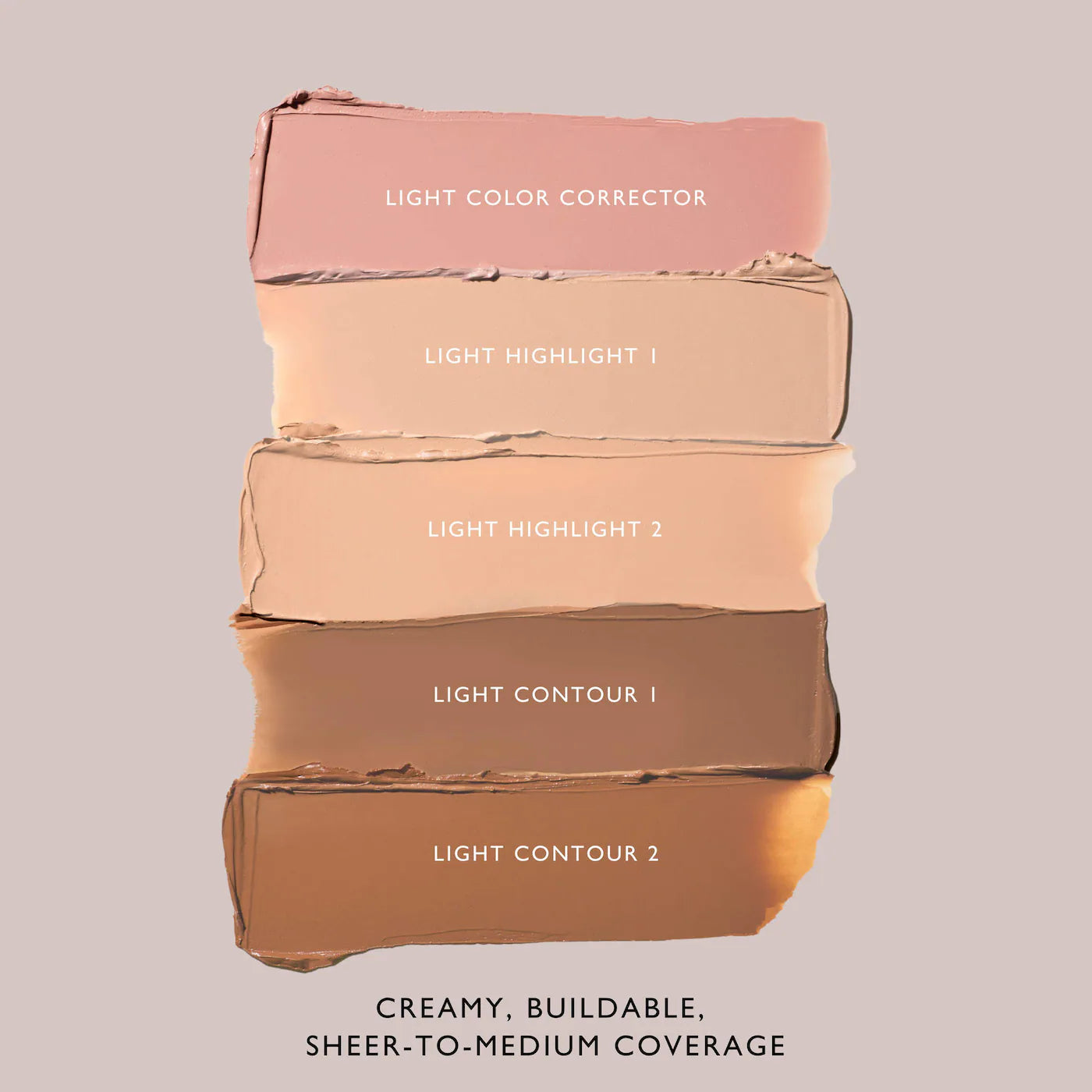 Underpainting Face Highlight & Contour Palette Light (Paleta Facial)
