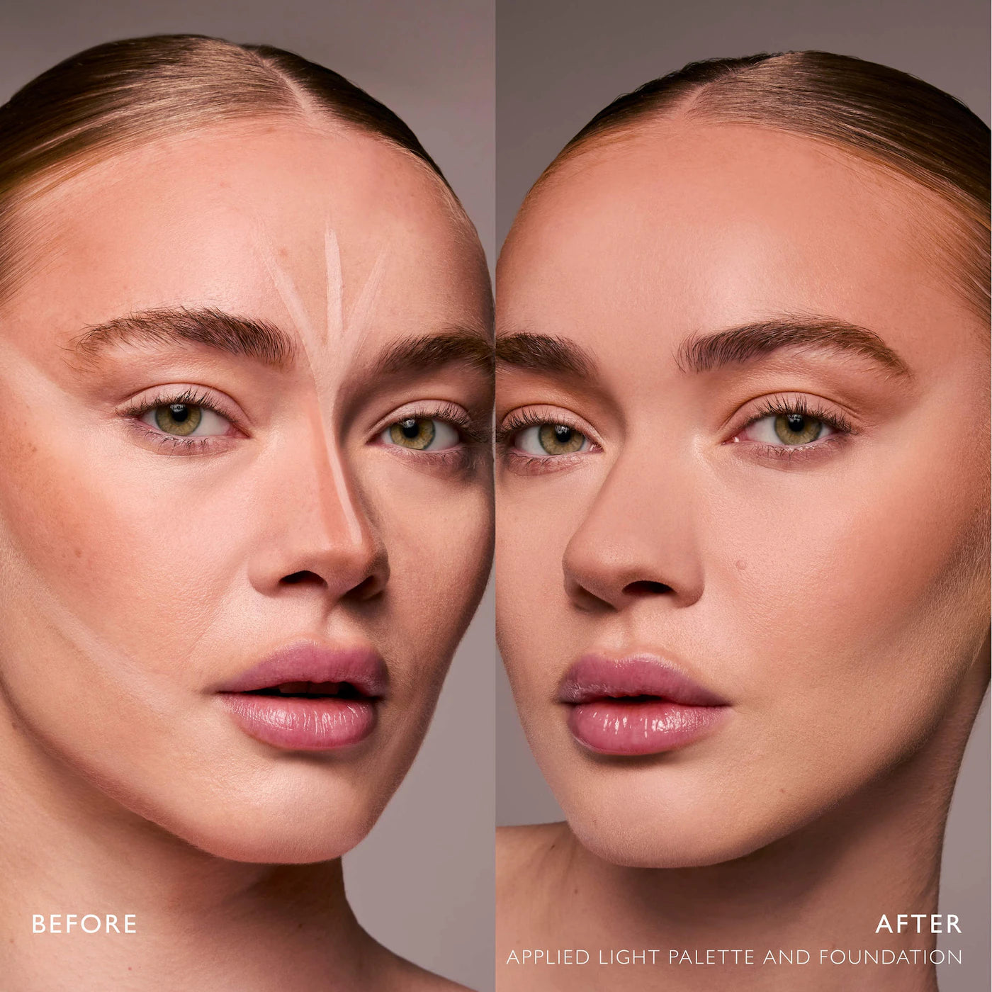 Underpainting Face Highlight & Contour Palette Light (Paleta Facial)