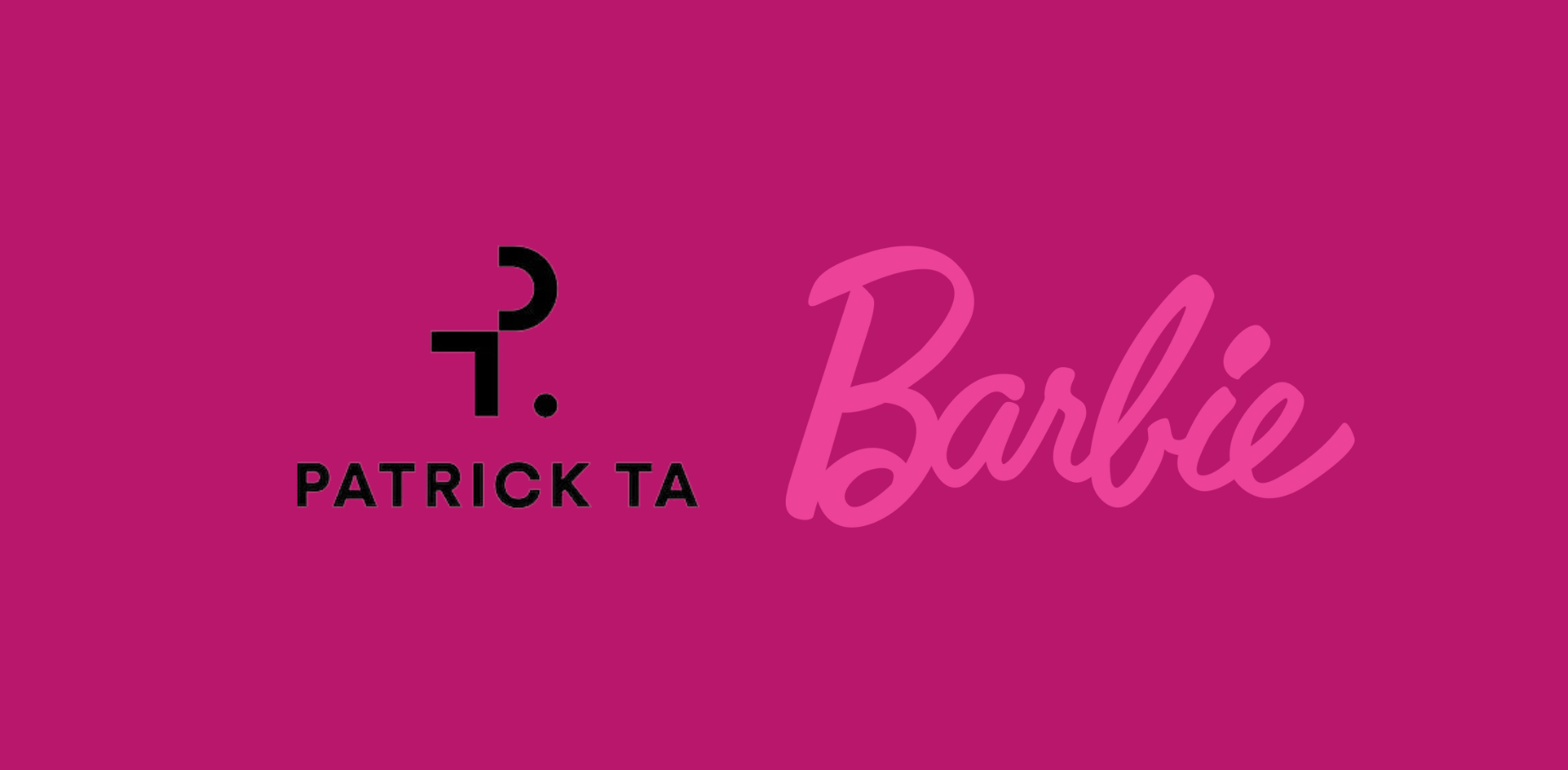 Patrick Ta x Barbie: Una Sorpresa Rosada Maravillosa