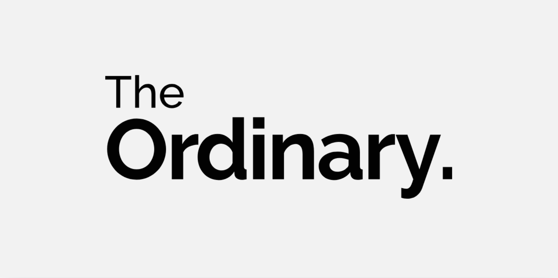 The Ordinary