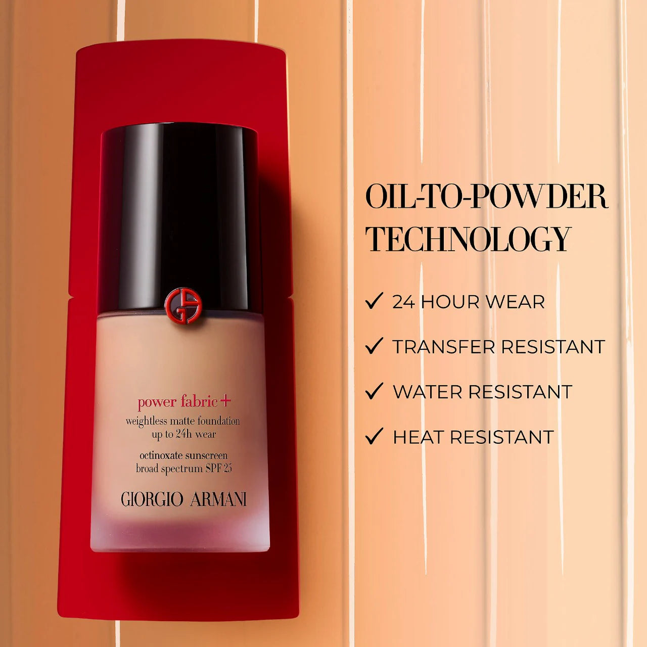 Power Fabric + Longwear High Cover SPF 25 (Base Líquida)