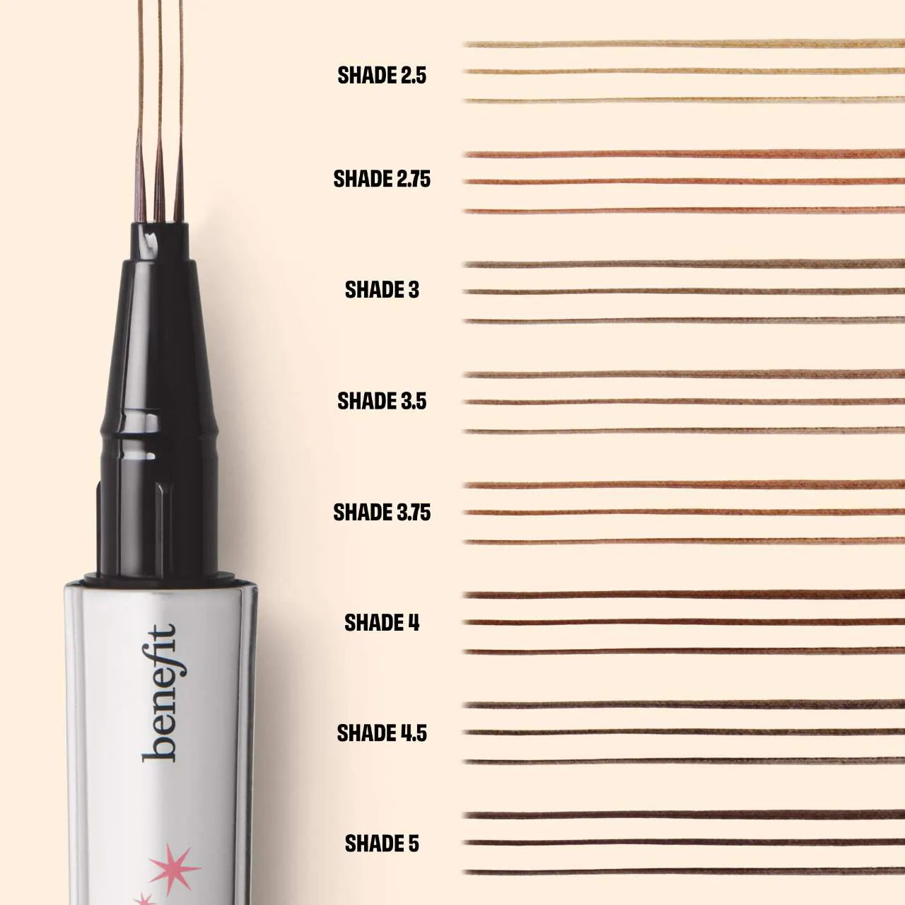 Mighty Fine Waterproof Brow Pen (Lápiz de Cejas)