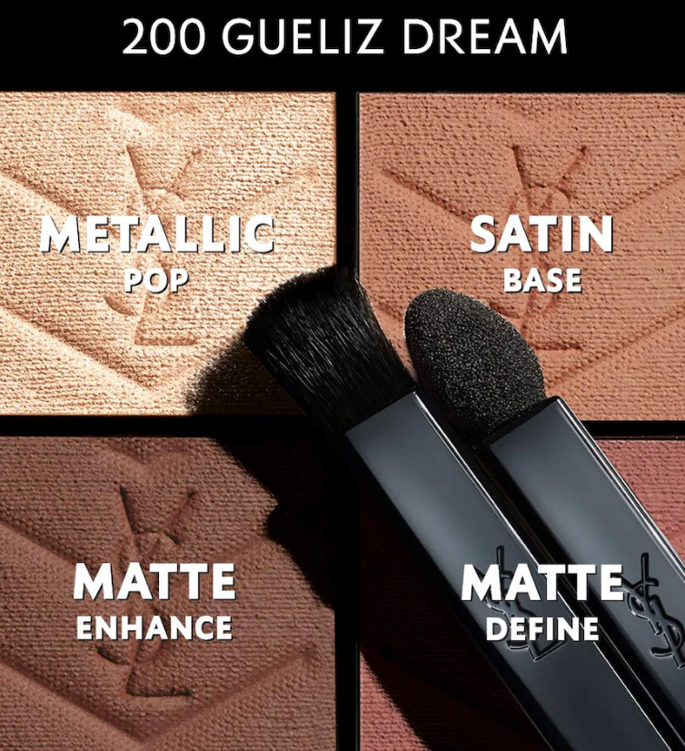 Couture Mini Clutch Eyeshadow Palette (YSL Sombras De Ojos)