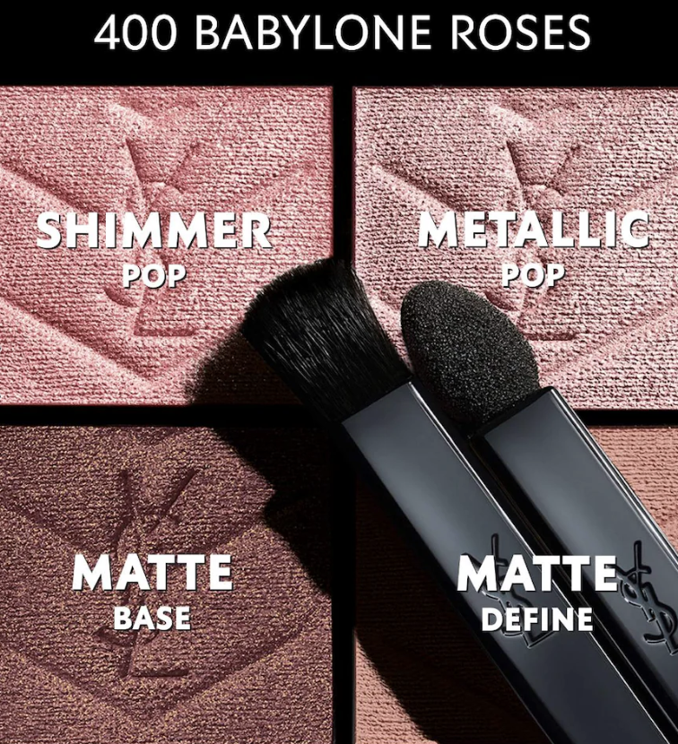 Couture Mini Clutch Eyeshadow Palette (YSL Sombras De Ojos)