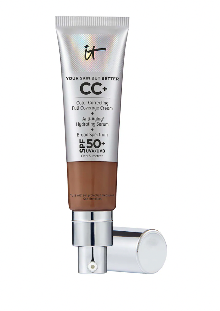 IT Cosmetics CC+ Cream Full Coverage Color Correcting Foundation with SPF 50+