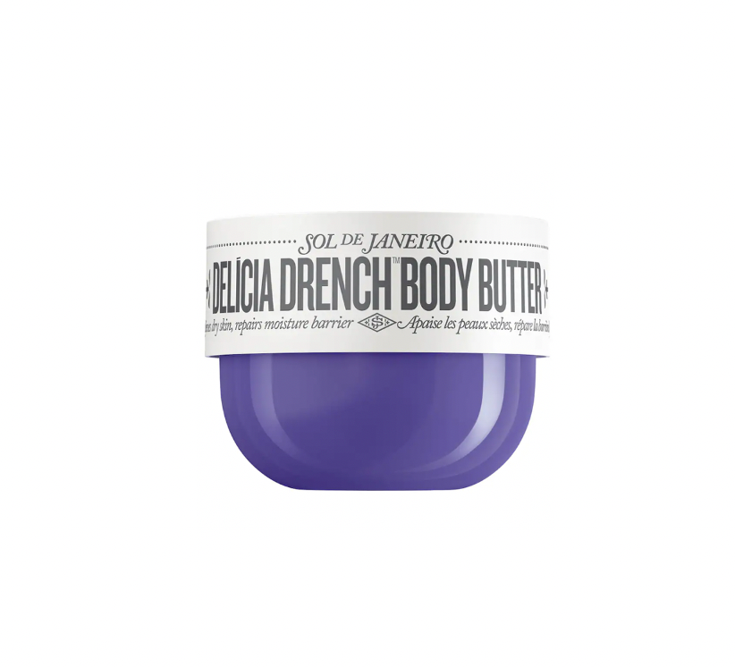 Delícia Drench Body Butter for Intense Moisture and Skin Barrier Repair 240ml