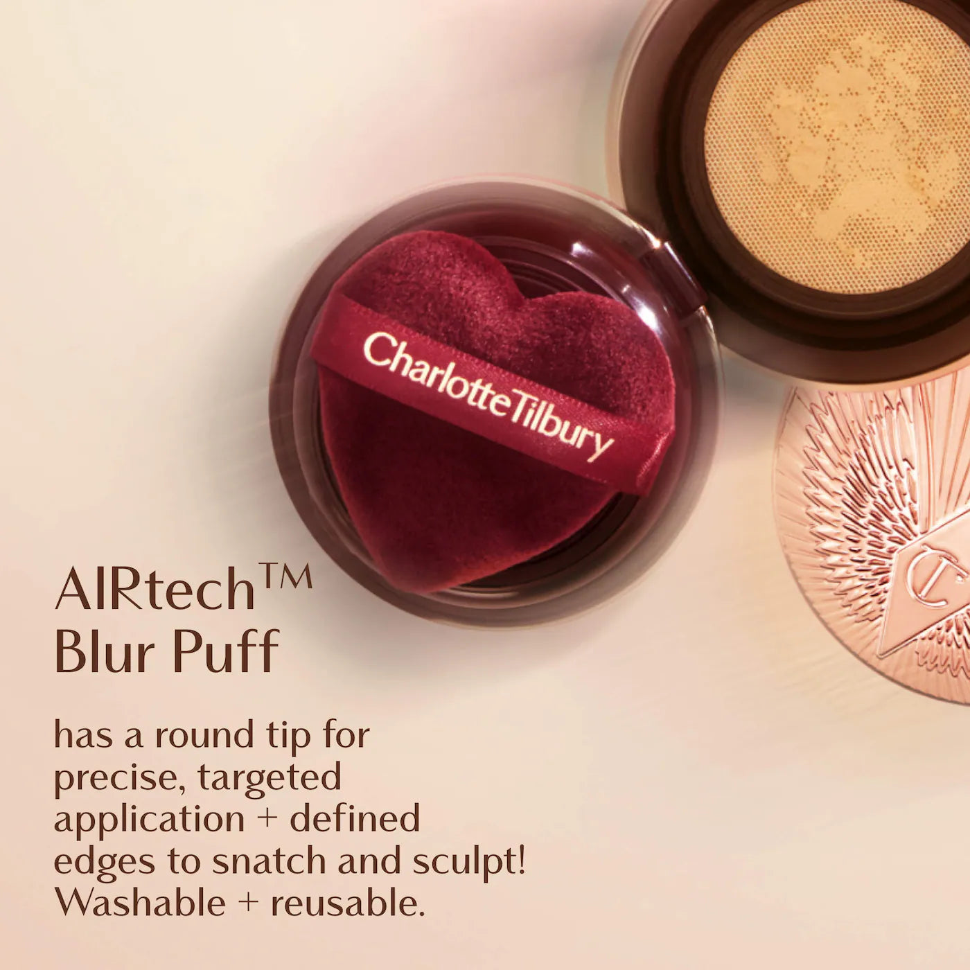 Airbrush Flawless Blur Puff Duo (Esponja o Borla)
