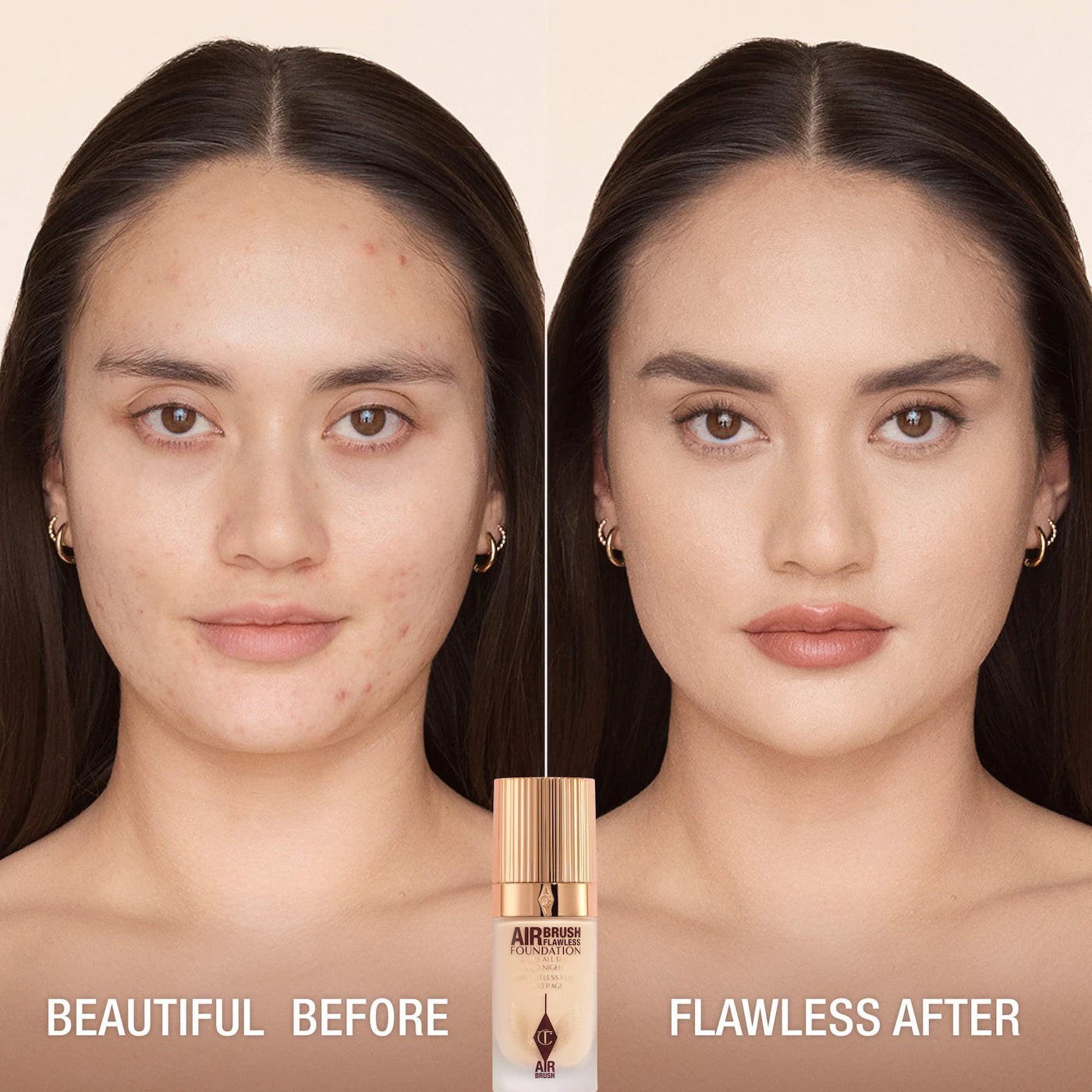 Airbrush Flawless Blurring & Matte Full Coverage Foundation (Base Líquida)