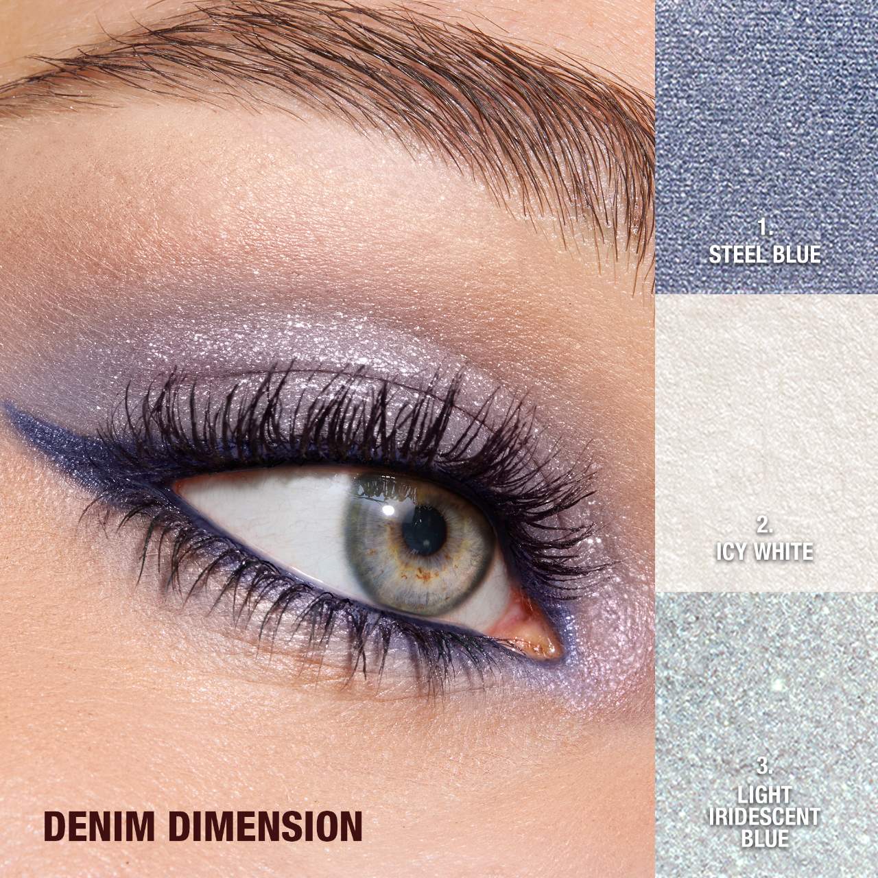 Charlotte’s Beautifying Eye Trends Eyeshadow Palette Denim Dimension (Sombras de Ojos)