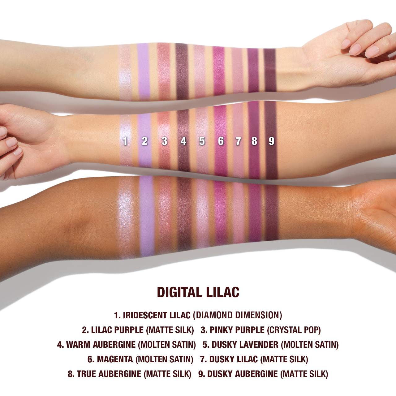 Charlotte’s Beautifying Eye Trends Eyeshadow Palette Digital Lilac (Sombras de Ojos)