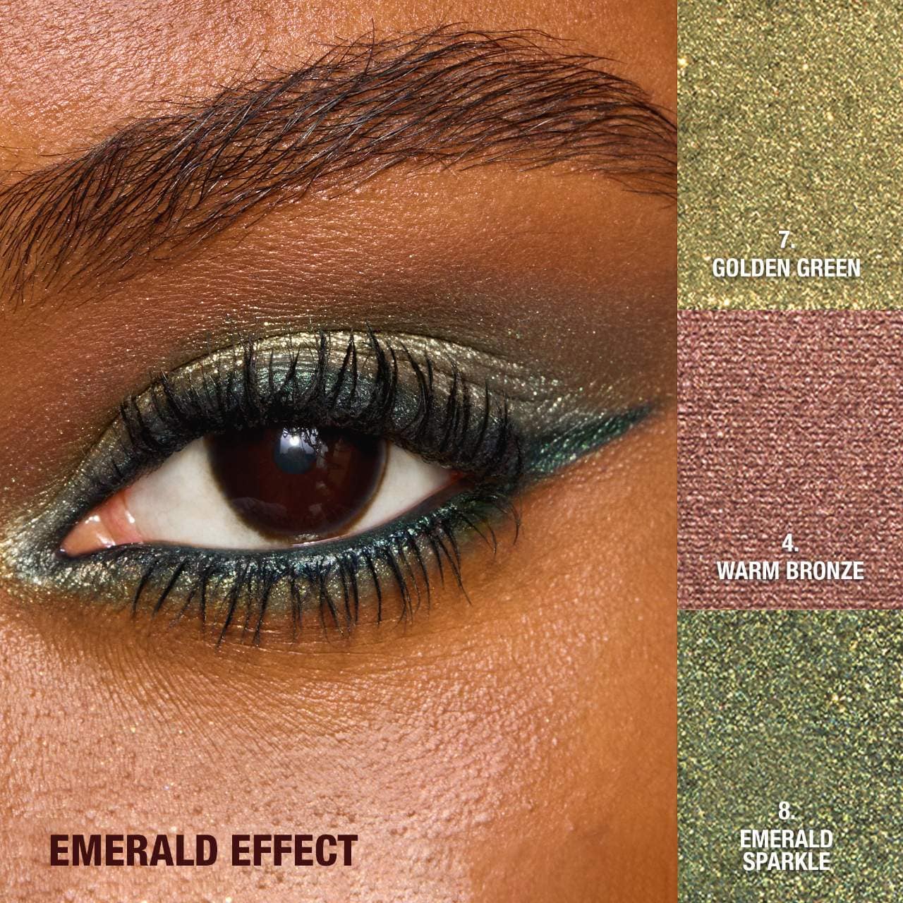 Charlotte’s Beautifying Eye Trends Eyeshadow Palette Emerald Effect (Sombras de Ojos)