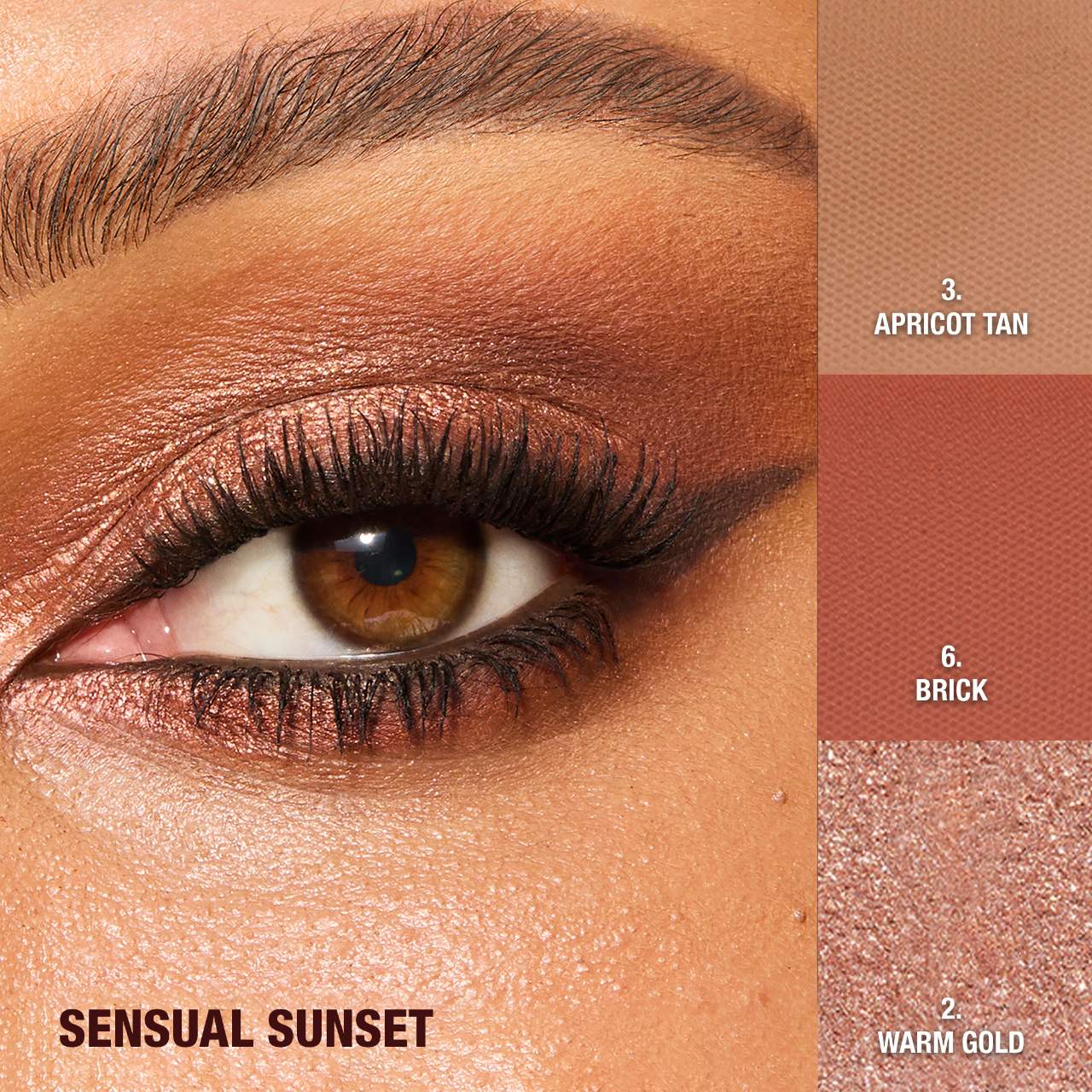 Charlotte’s Beautifying Eye Trends Eyeshadow Palette Sensual Sunset (Sombras de Ojos)