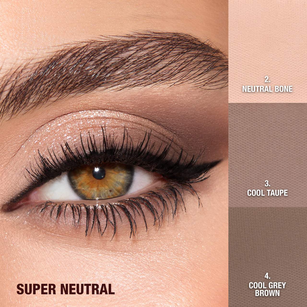 Charlotte’s Beautifying Eye Trends Eyeshadow Palette Super Neutral (Sombras de Ojos)