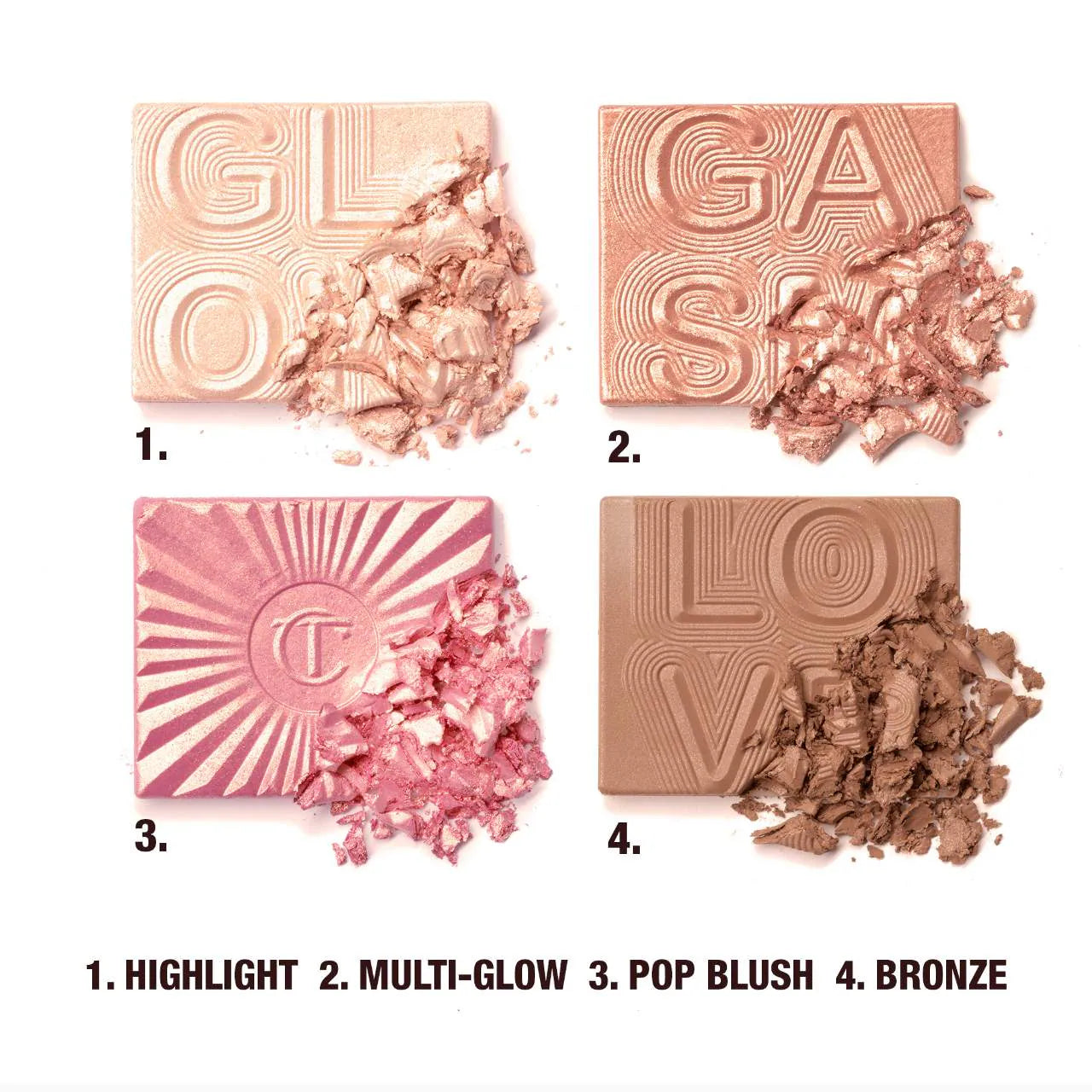 Glowgasm Face Palette (Iluminador En Polvo)