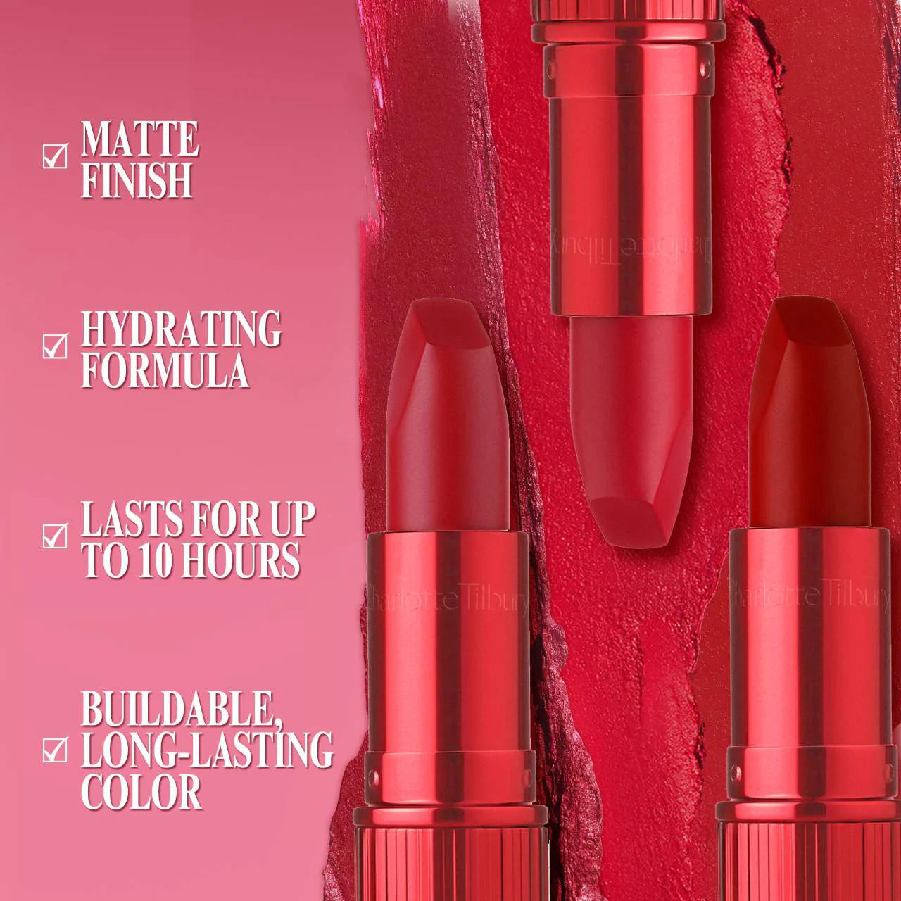 Matte Revolution Hollywood Beauty Icon Lipstick (Labial en Barra Mate)