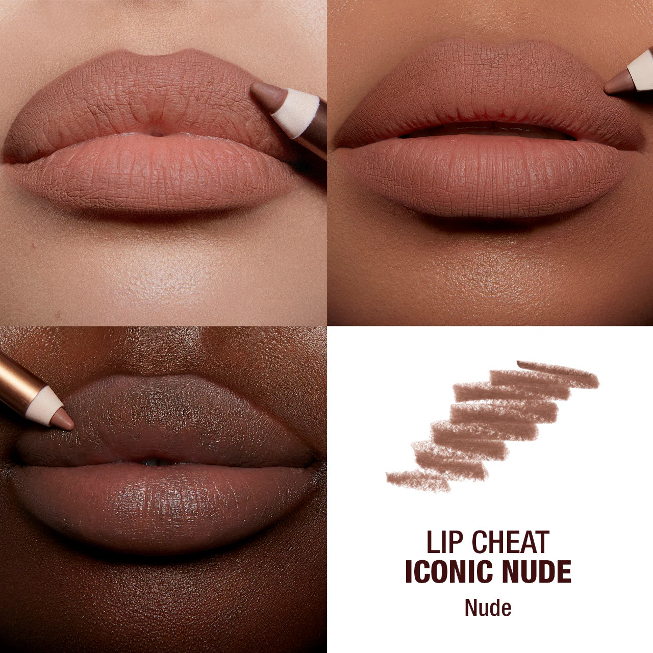 Mini Iconic Lip Cheat Lip Liner Trio (Kit o Set)