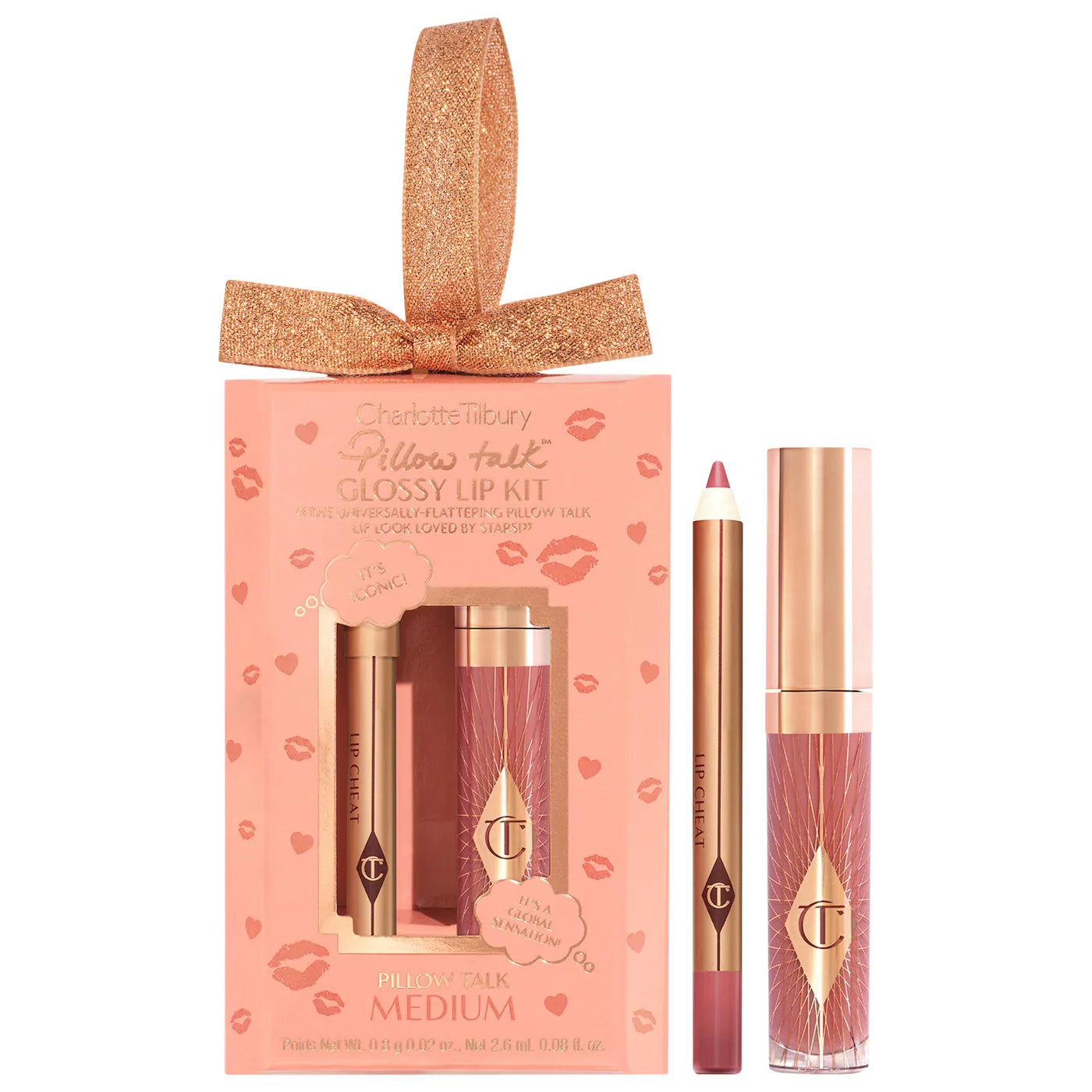 Mini Pillow Talk Glossy Lip Duos (Kit o Set de Labios)