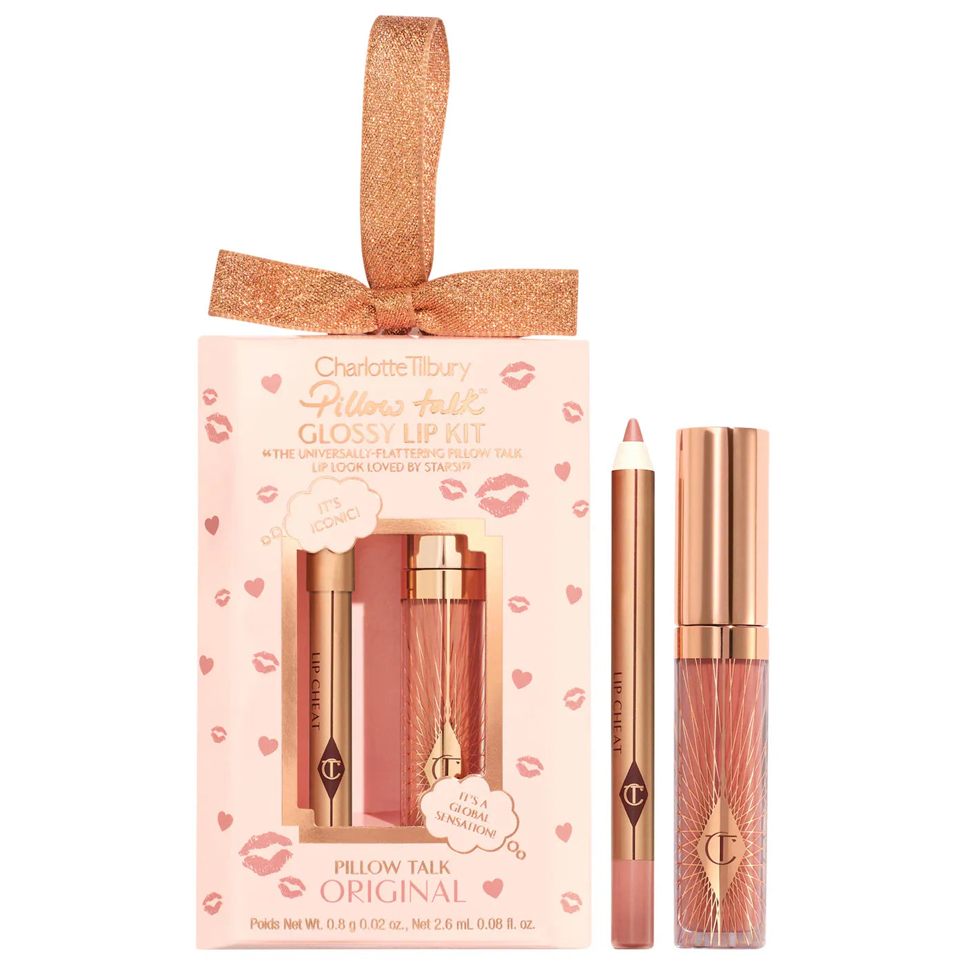 Mini Pillow Talk Glossy Lip Duos (Kit o Set de Labios)