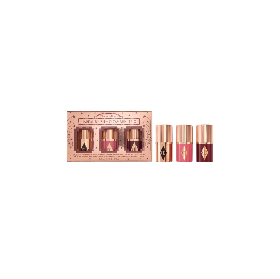 Mini Unreal Blush + Glow Trio (Kit o Set)