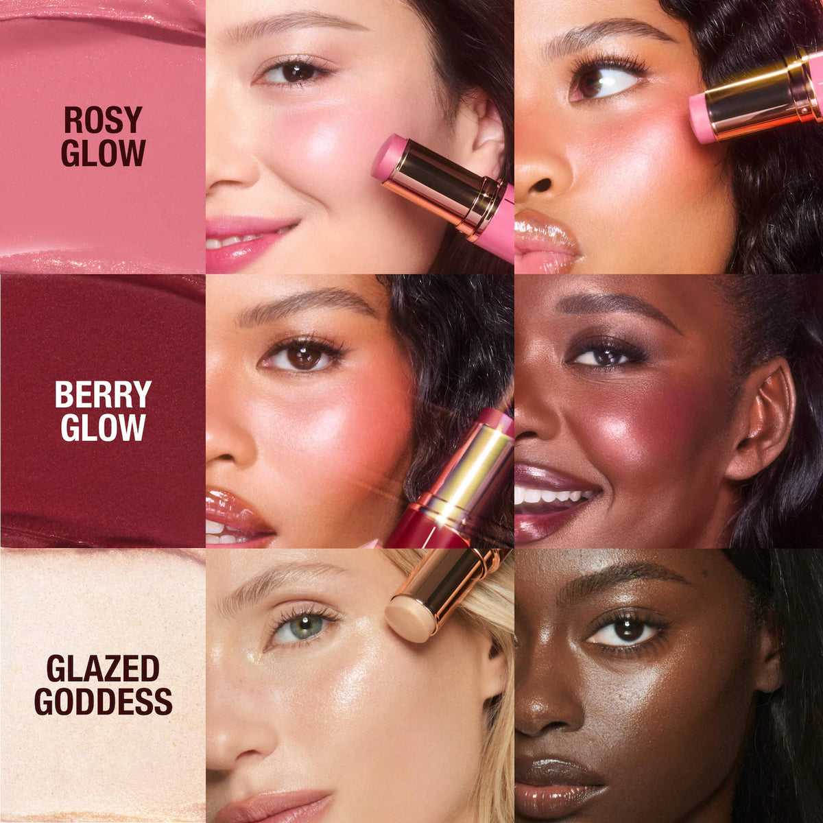 Mini Unreal Blush + Glow Trio (Kit o Set)