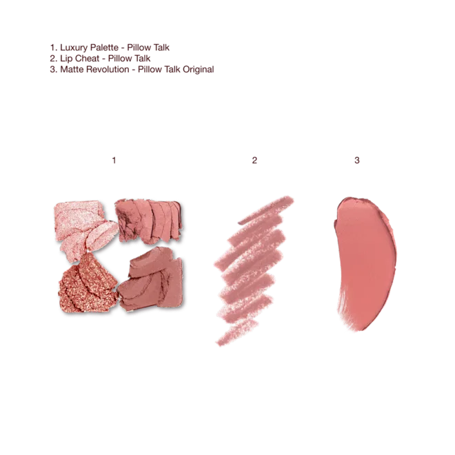 The Gift Of Pillow Talk Eyes & Lips (Kit o Set)