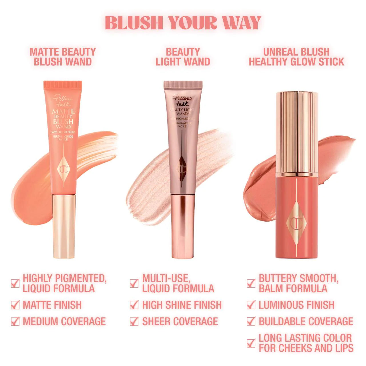 Unreal Lip + Cheek Glow Blush Stick with Hyaluronic Acid (Rubor en Barra)