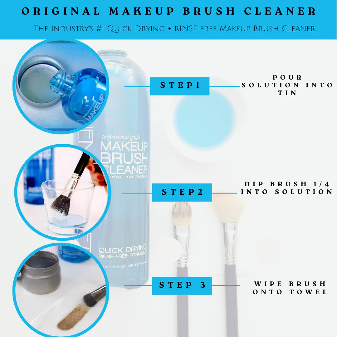 Makeup Brush Cleaner (Limpiador de Brochas)