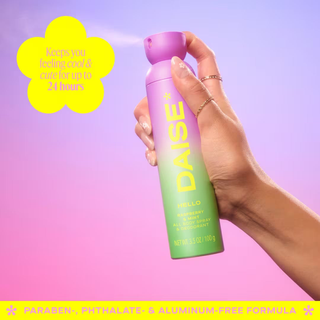 All Body Spray & Deodorant Raspberry & Mint (Desodorante)