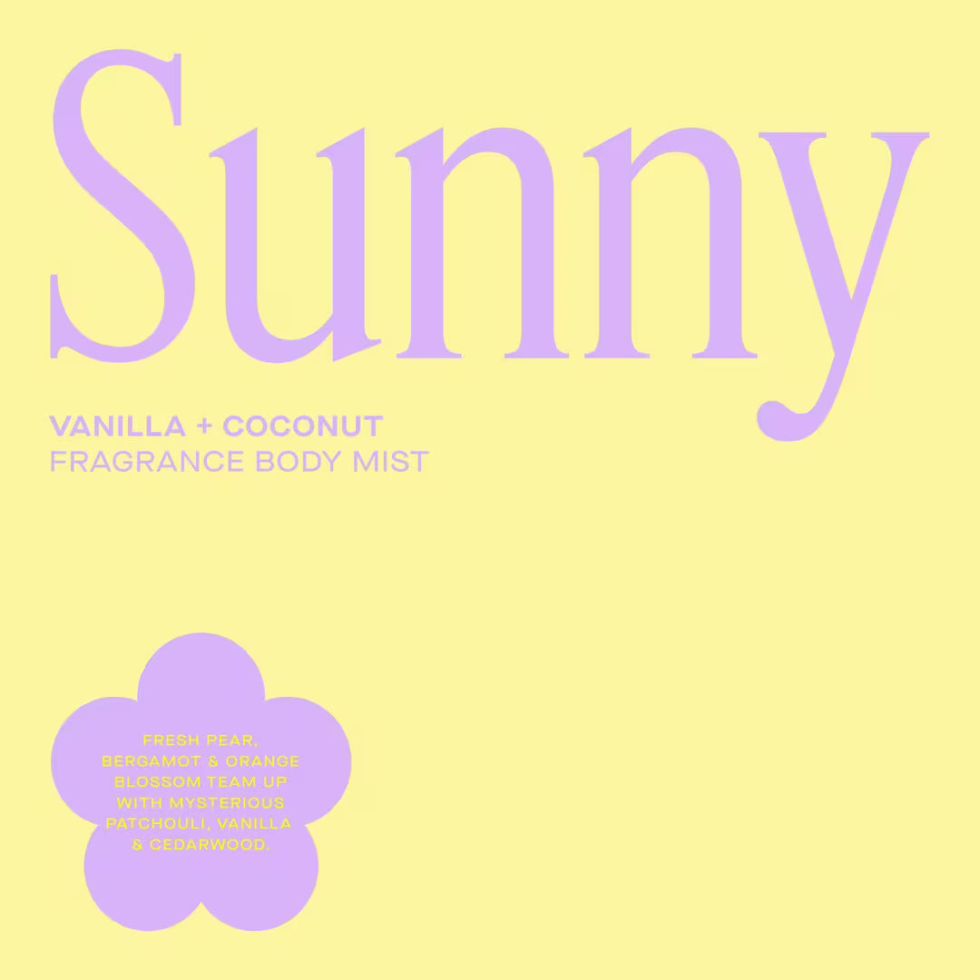 Vanilla & Coconut Fragrance Body Mist (Body o Perfume)
