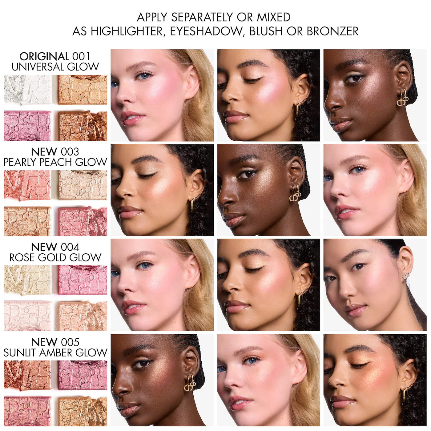 Backstage Glow Maximizer Face Palette (Paleta Iluminador Para Rostro)
