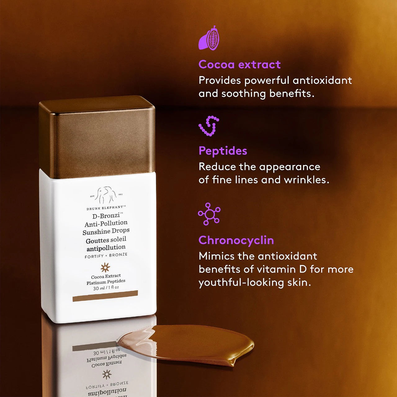 D-Bronzi Bronzing Drops (Bronceador Líquido)