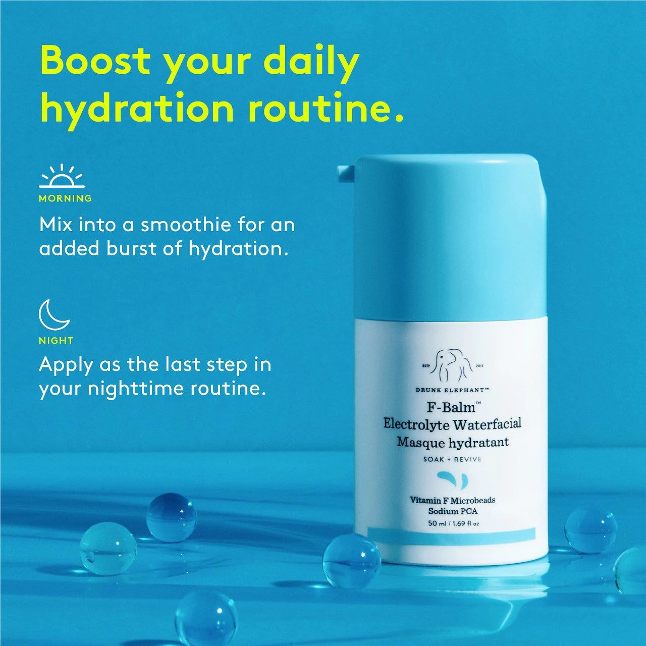 F-Balm Electrolyte Waterfacial Mask (Crema Hidratante)