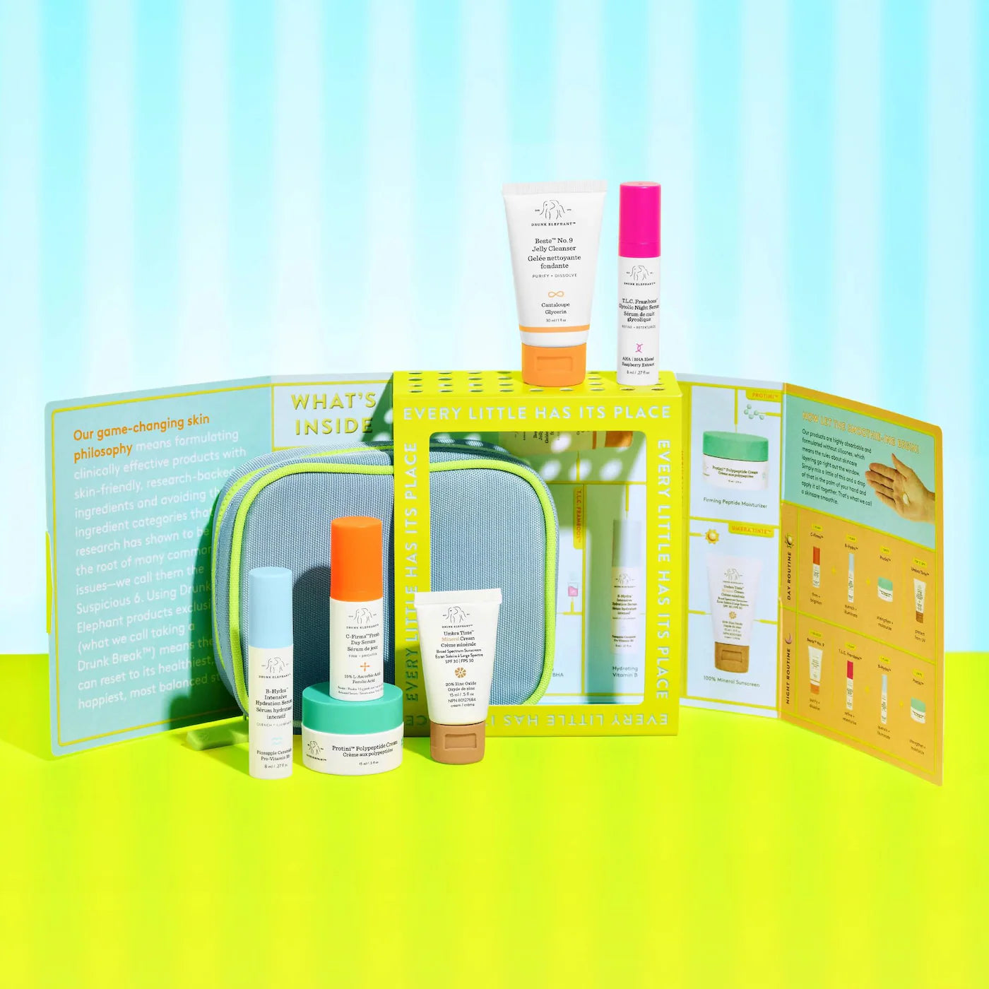 The Littles Travel Skincare Set (Kit Cuidado De La Piel)