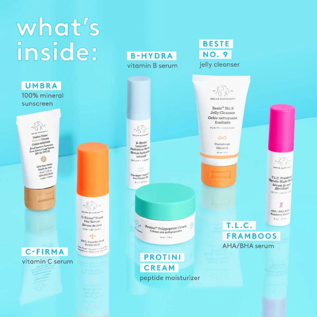 The Littles Travel Skincare Set (Kit Cuidado De La Piel)