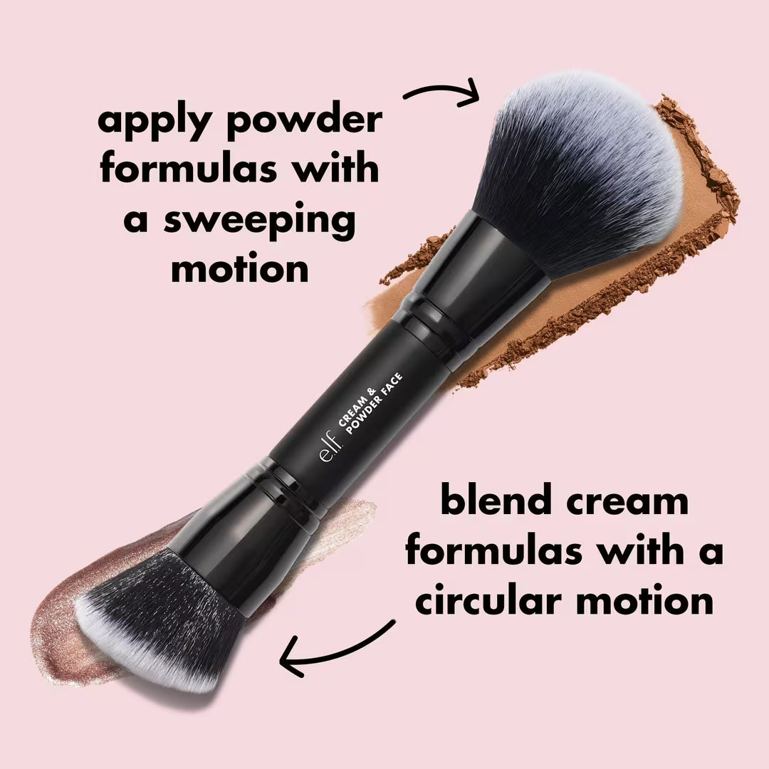 Cream & Powder Face Brush (Brocha Facial)