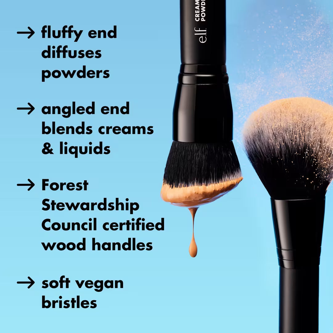 Cream & Powder Face Brush (Brocha Facial)