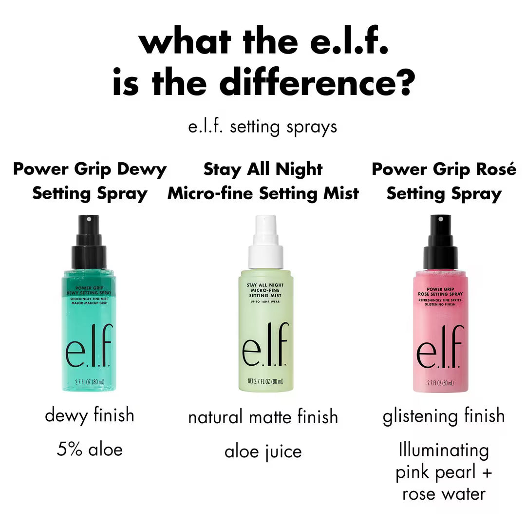 Power Grip Rosé Setting Spray (Sellador o Fijador)