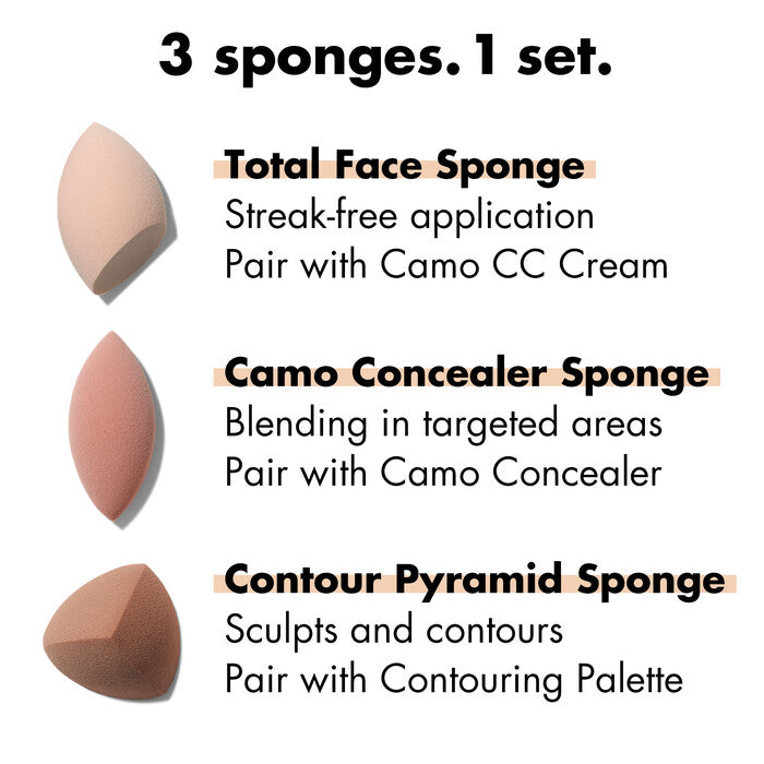 Total Sponge Set (Kit De Esponjas)