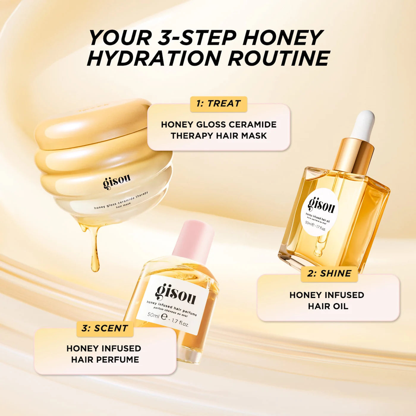 Honey Gloss Ceramide Therapy Hydrating Hair Mask (Mascarilla para Cabello)