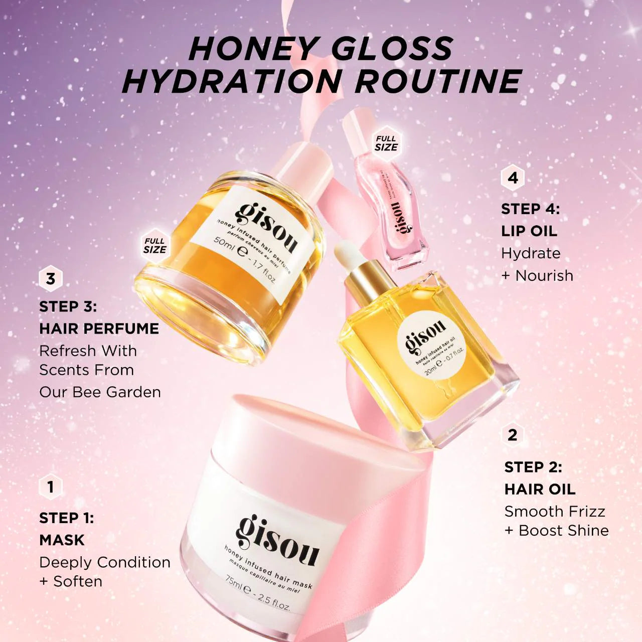 Honey Gloss Hydration Heroes Hair Value (Kit o Set)