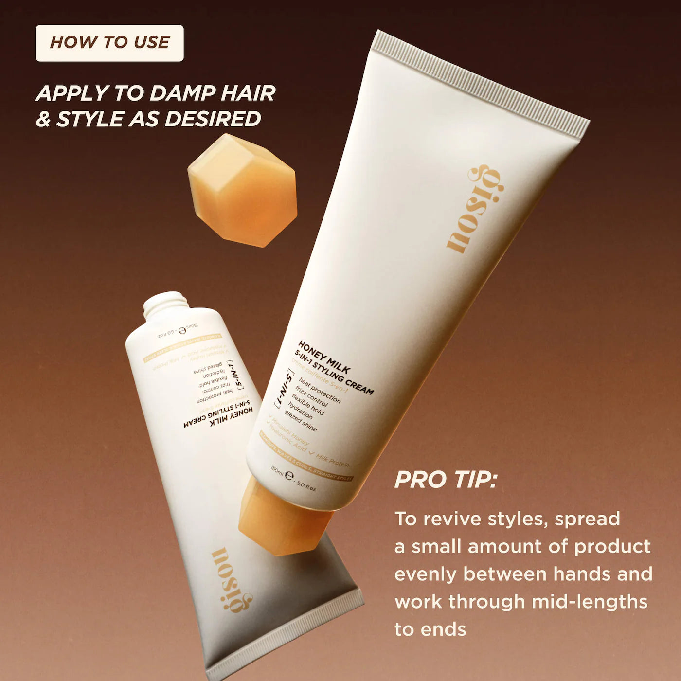 Honey Milk 5-in-1 Styling Cream (Crema Para Cabello)