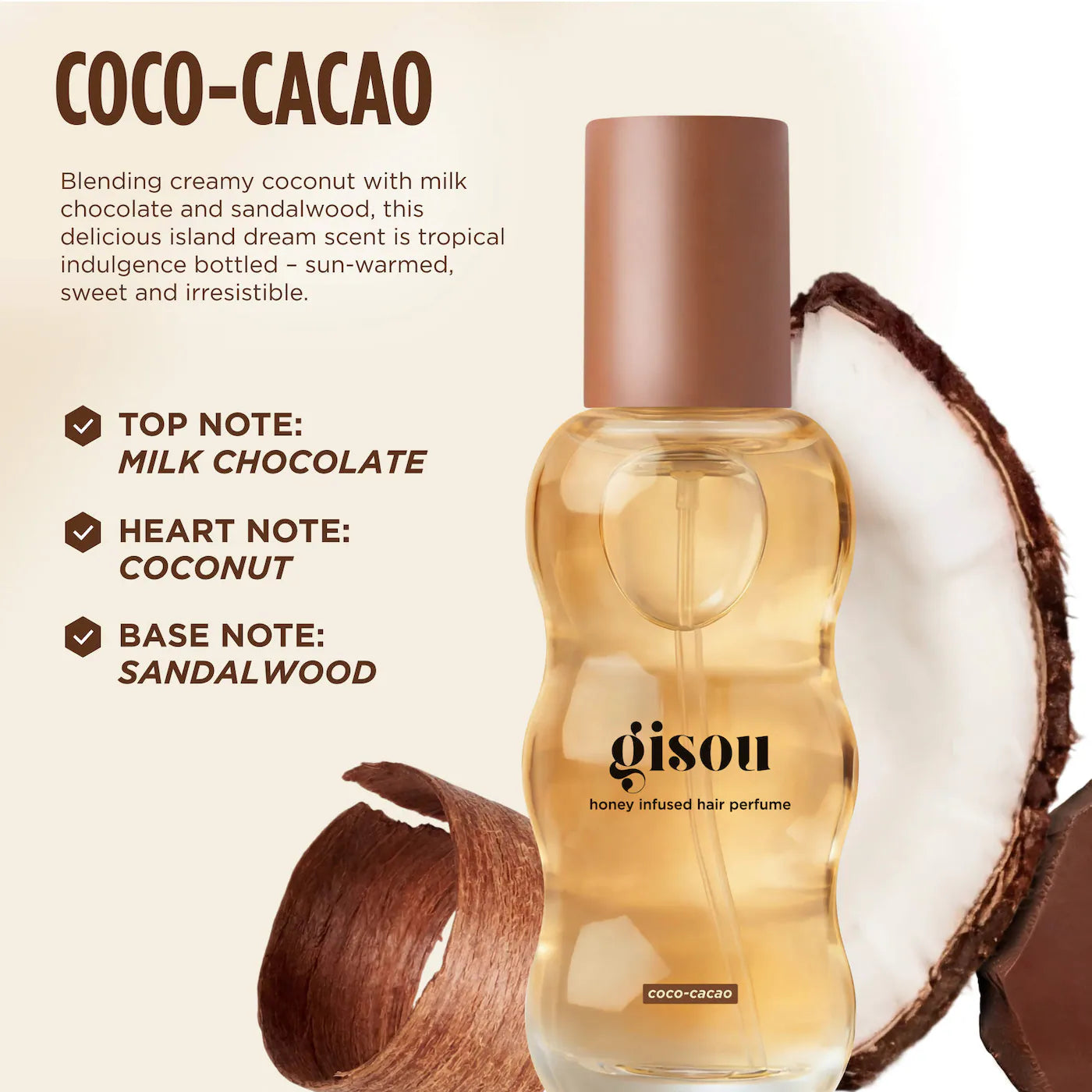 Mini Coco-Cacao Honey Infused Hair (Perfume para Cabello)