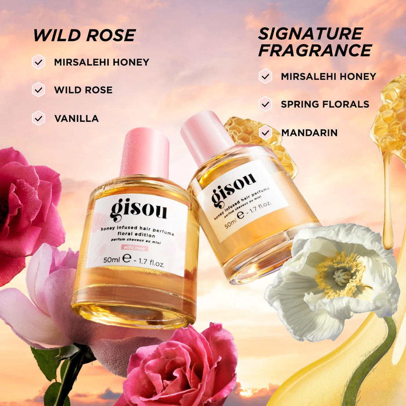 Wild Rose Honey Infused Hair (Perfume para Cabello)