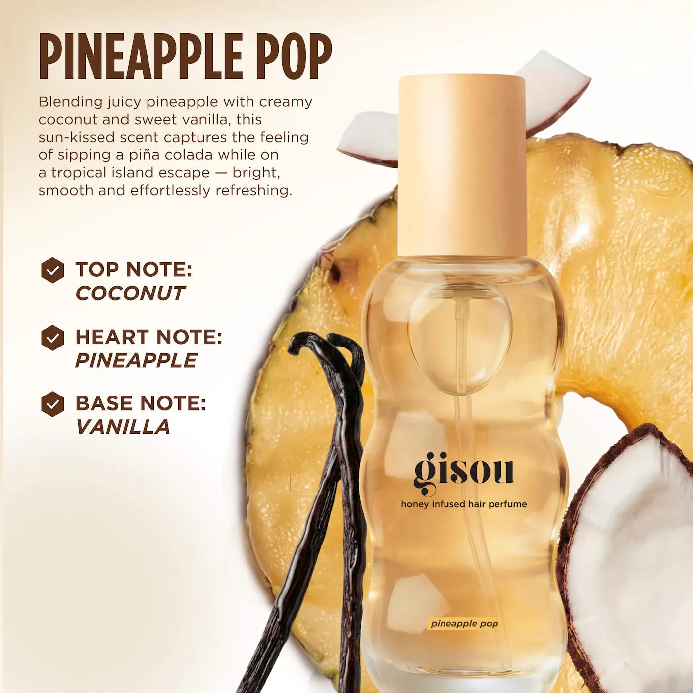 Mini Pineapple Honey Infused Hair (Perfume para Cabello)