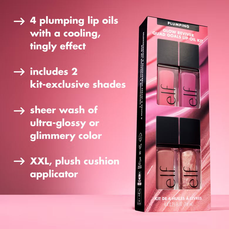 Glow Reviver Plumping Lip Oil (Kit o Set)