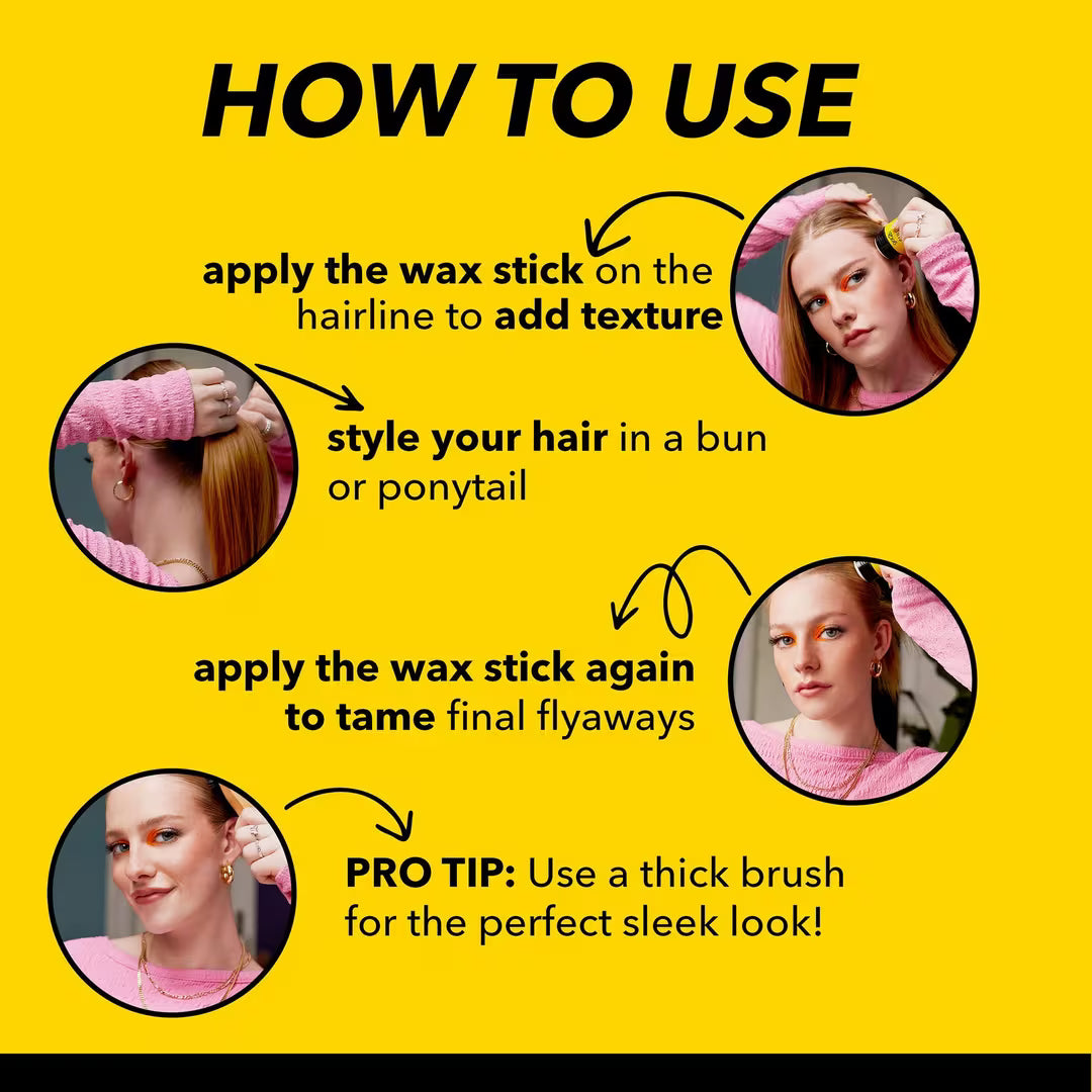 Glued Wax Stick (Cera Para Cabello)