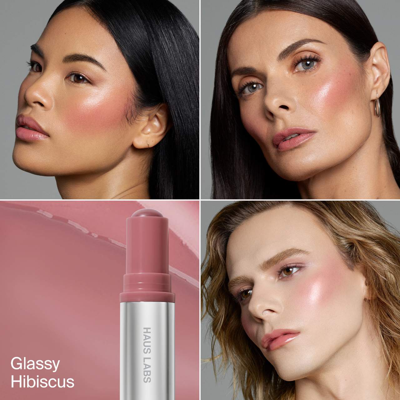 Color Fuse Longwear Hydrating Glassy Lip + Cheek Blush Balm Stick (Rubor y Tinta En Crema En Barra)