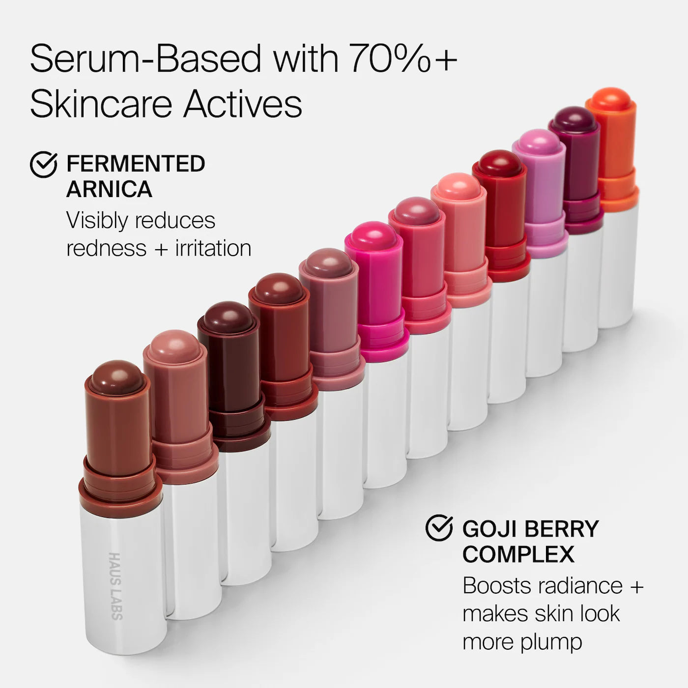 Color Fuse Longwear Hydrating Glassy Lip + Cheek Blush Balm Stick (Rubor y Tinta En Crema En Barra)