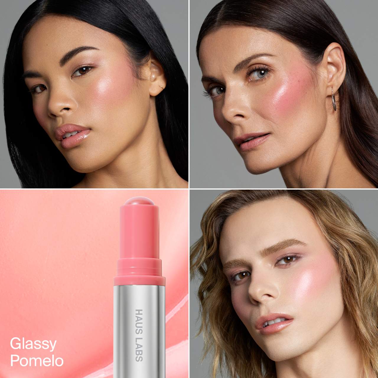 Color Fuse Longwear Hydrating Glassy Lip + Cheek Blush Balm Stick (Rubor y Tinta En Crema En Barra)